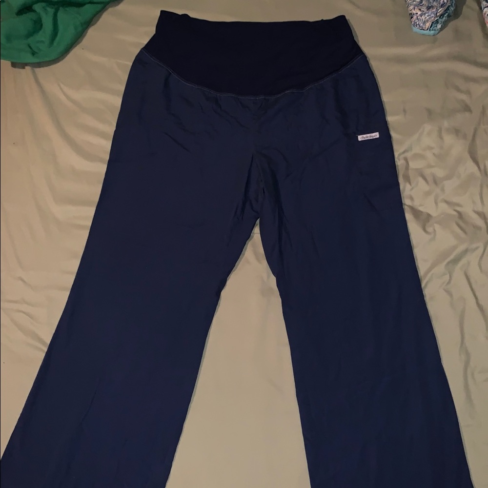Cherokee Maternity Scrub pants Navy size large